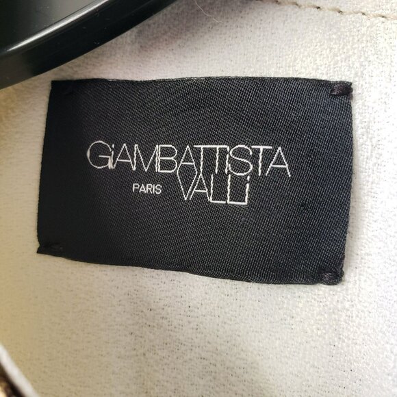 Giambattista Valli White Leopard Print Mini Sleeveless Sheath Dress Y2K Work - Picture 11 of 16